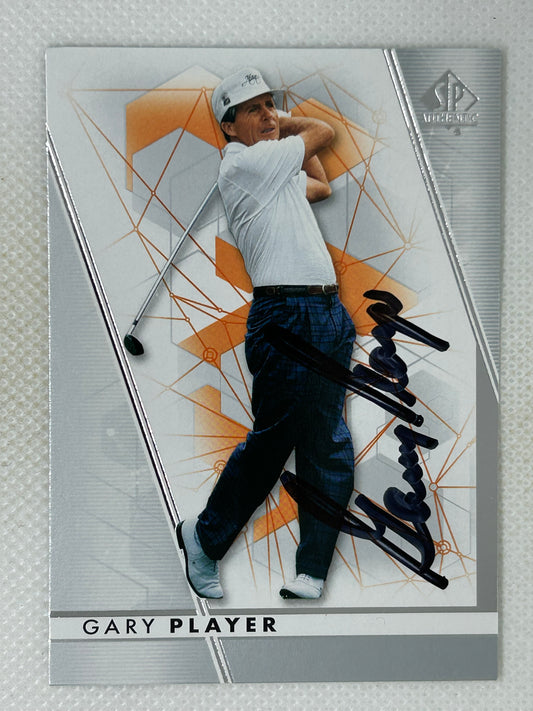 2024 Upper Deck Portfolio SP Authentic Gary Player #6 Signed Card