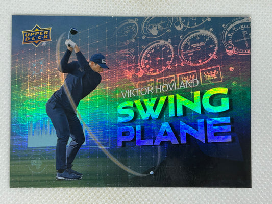 2026 Upper Deck Golf Swing Plane #SP-7 Viktor Hovland