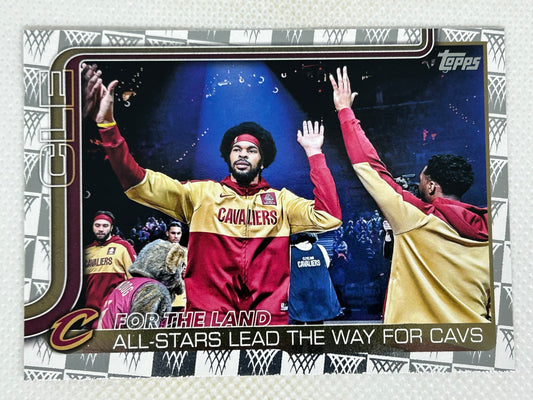2025-26 Topps Season Tip Off #278 "For the Land" Cleveland Cavaliers