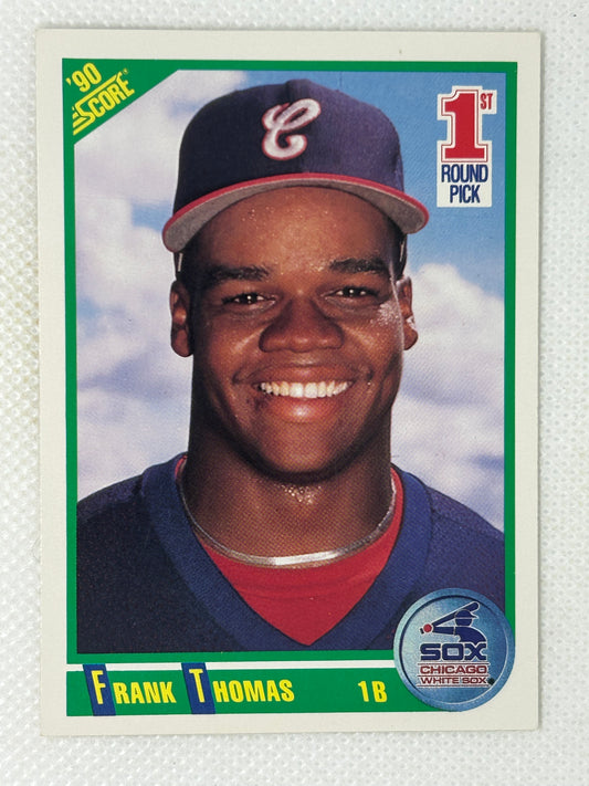 1990 Score Frank Thomas #663 Rookie Card Chicago White Sox
