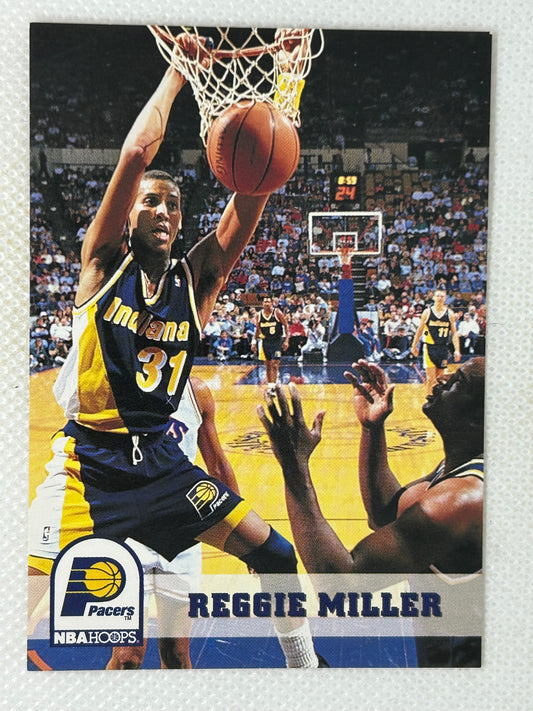 1993-94 NBA Hoops #87 Reggie Miller Indiana Pacers