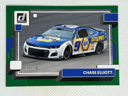 2023 Panini Donruss NASCAR Green #81 Chase Elliott /99