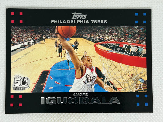 2007-08 Topps #110 Andre Iguodala Philadelphia 76ers