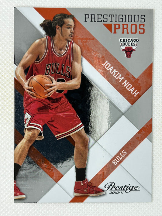 2010-11 Panini Prestige Joakim Noah Prestigious Pros Orange /299 #12 Chicago Bulls