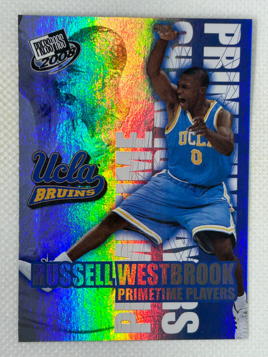 2008 Press Pass Russell Westbrook Primetime Players Rookie #PT-5 UCLA Bruins