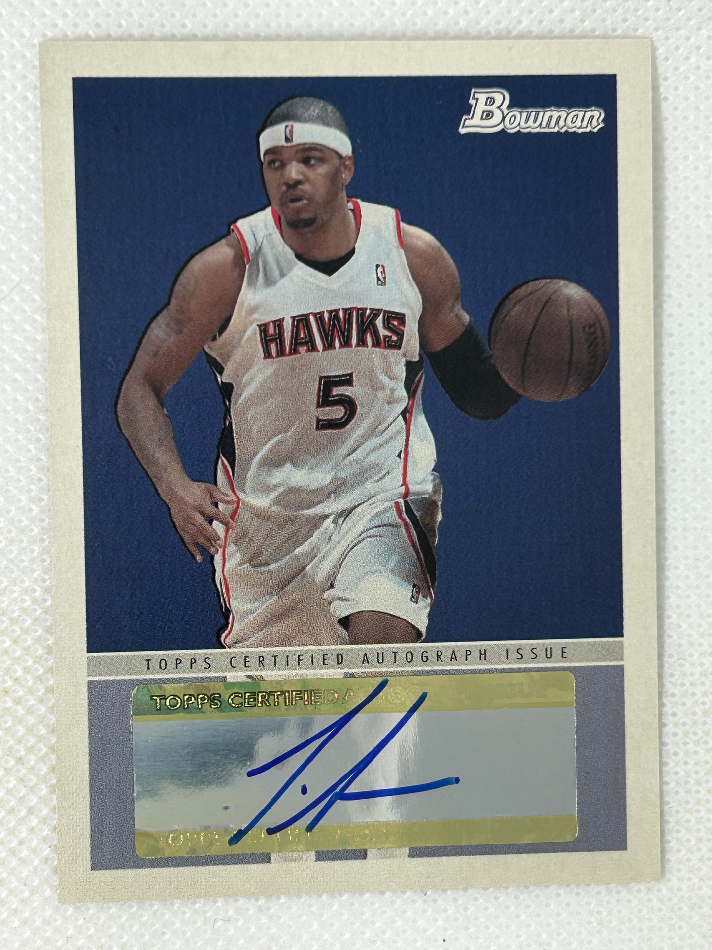 2009-10 Bowman '48 '48 Autograph Josh Smith #48A-JS Atlanta Hawks