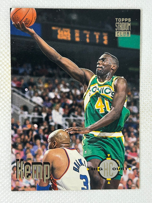 1993-94 Topps Stadium Club #173 Shawn Kemp Seattle Supersonics