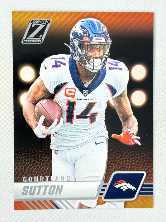 2023 Panini Zenith Courtland Sutton #29 Denver Broncos