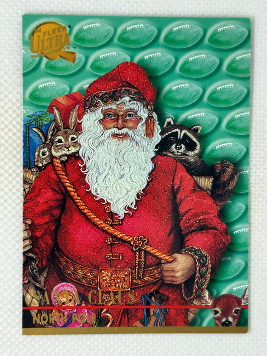 1994 Fleer Ultra #NNO Christmas Greetings Santa Claus