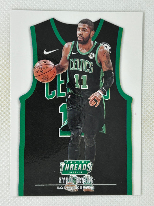 2018-19 Panini Threads Statement Black Jersey SP Kyrie Irving #213 Boston Celtics