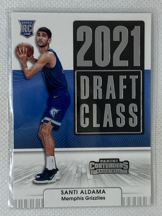 2021-22 Panini Contenders '21 Draft Class Contenders #30 Santi Aldama