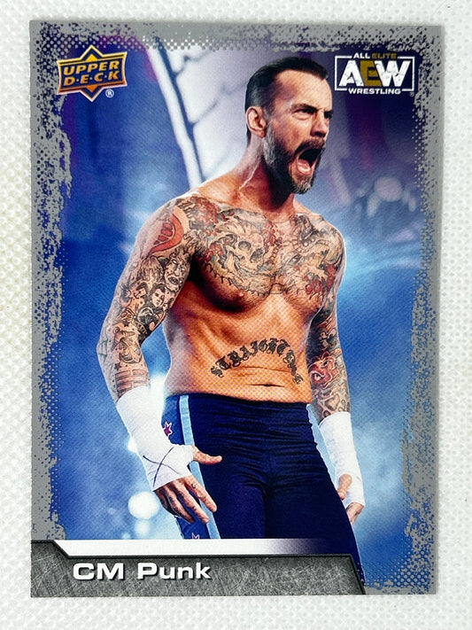 2022 Upper Deck AEW All Elite Wrestling #15 CM Punk