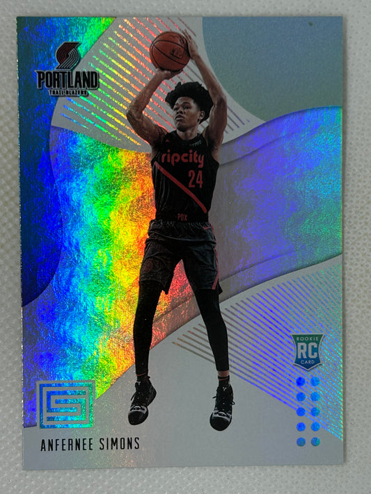 2018-19 Panini Status Rookie #140 Anfernee Simons Portland Trailblazers