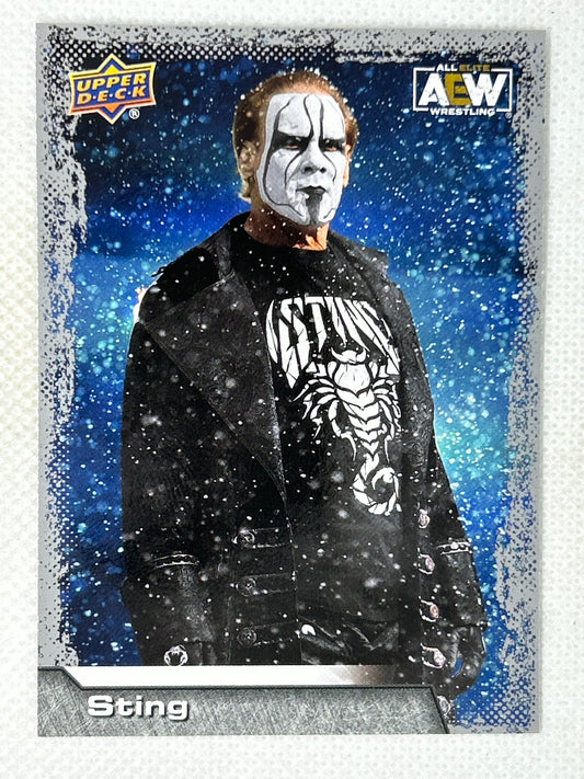 2022 Upper Deck AEW All Elite Wrestling #76 Sting