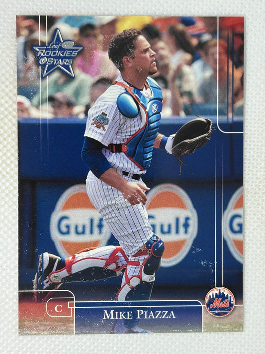 2002 Leaf Rookies & Stars Mike Piazza #200 New York Mets