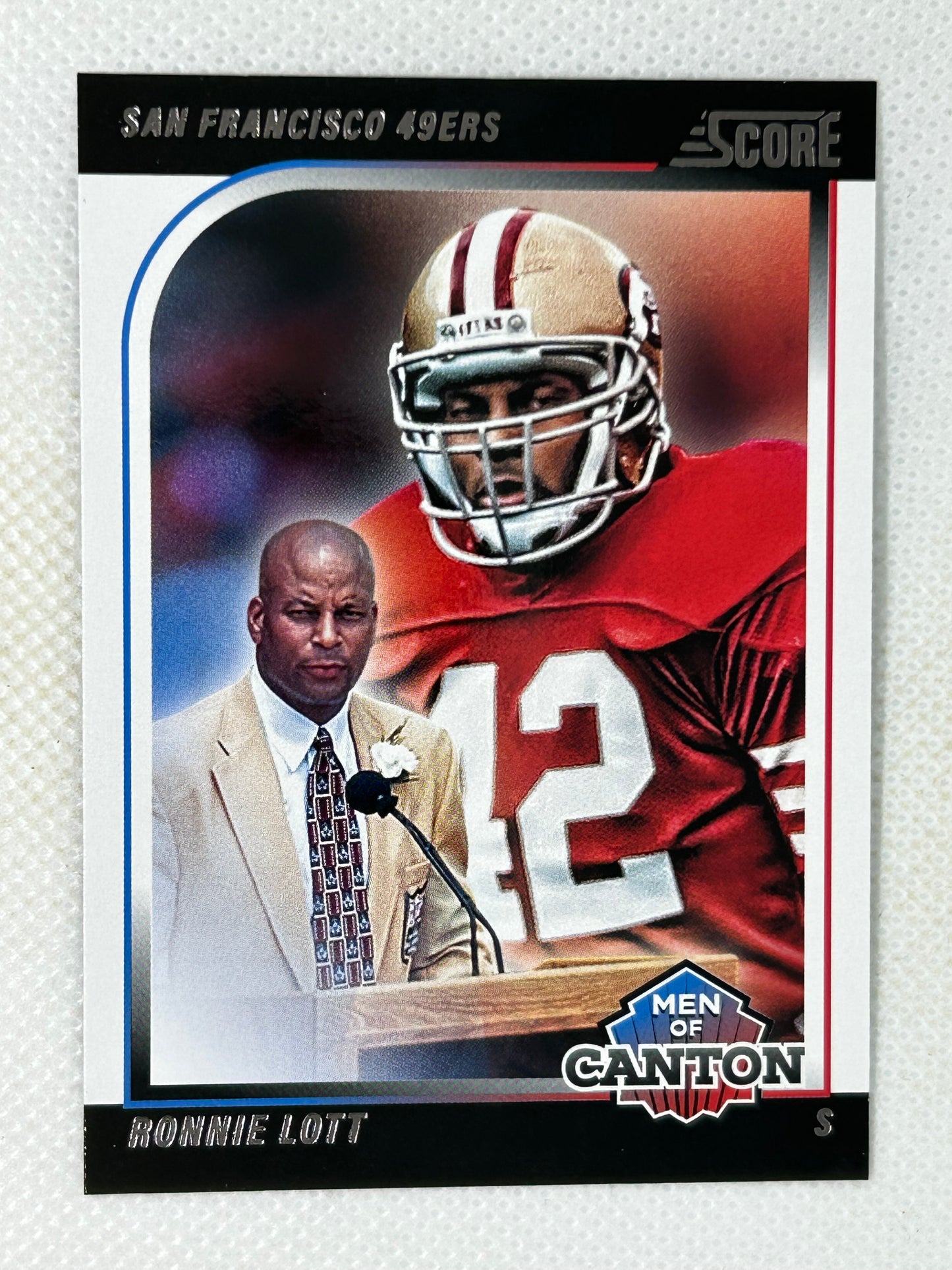 2024 Score Men of Canton #16 Ronnie Lott San Francisco 49ers