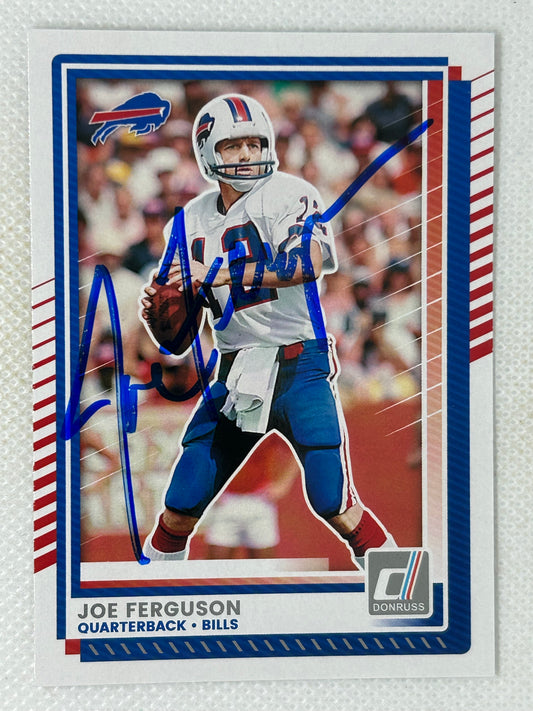 2025 Panini Donruss #203 Joe Ferguson Buffalo Bills Signed Card