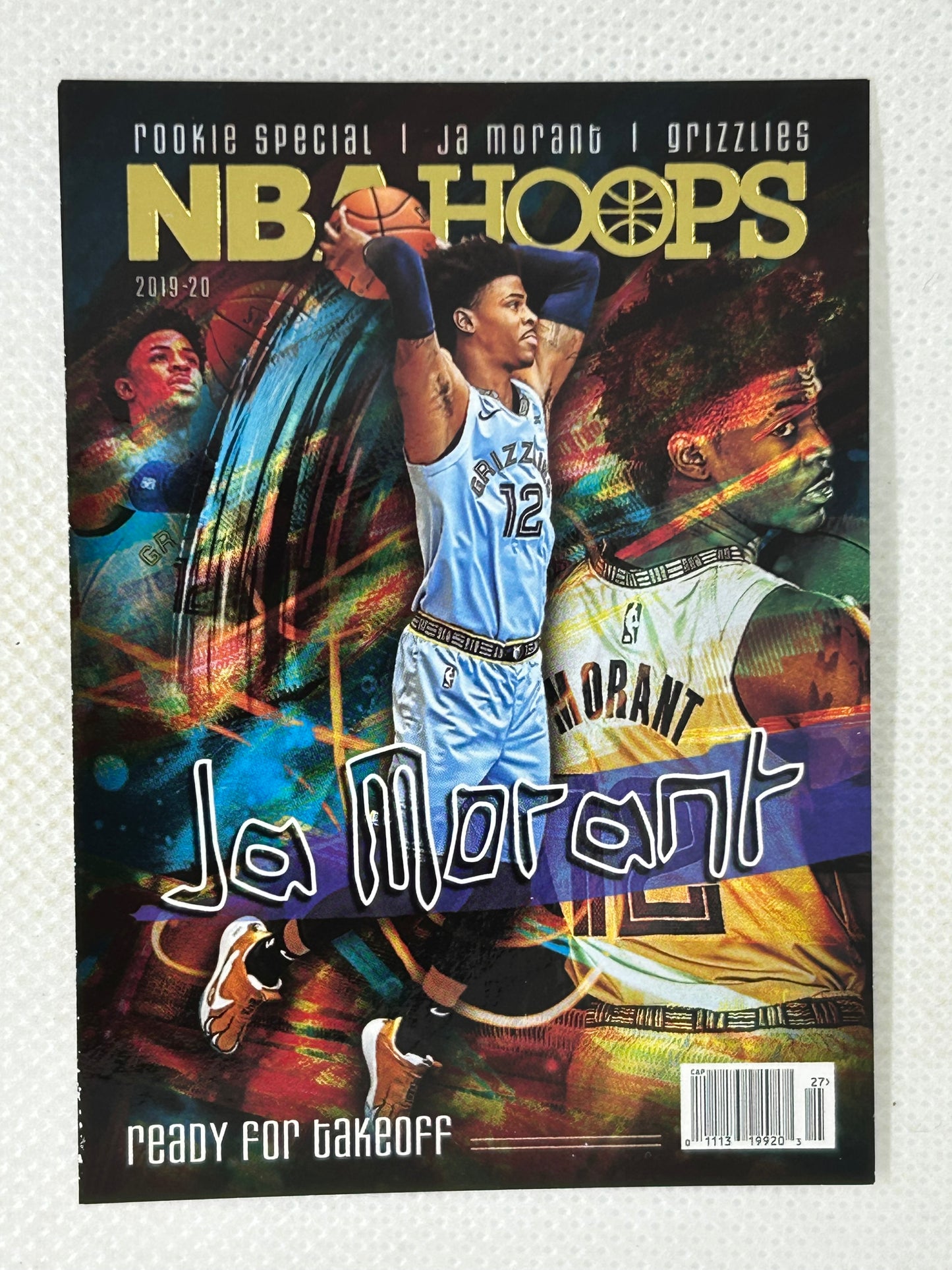 2019-20 Panini Hoops Ja Morant Ready For Takeoff Rookie Special #SPEC2 Memphis Grizzlies