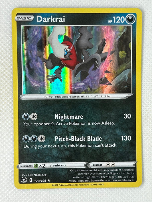 Pokémon Lost Origin Reverse Holo Darkrai 120/196