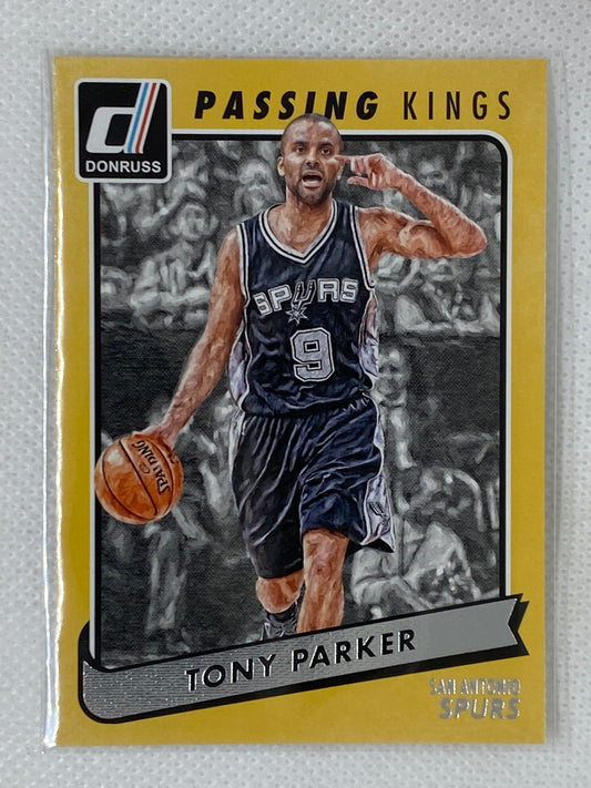 2015-16 Donruss Passing Kings #10 Tony Parker