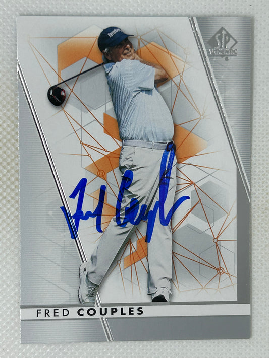 2024 Upper Deck Portfolio SP Authentic Fred Couples #5 Signed Card