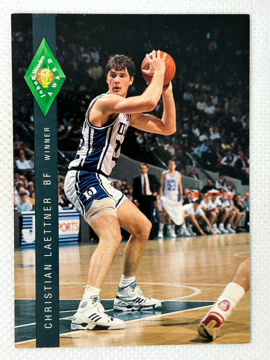 1992 Classic Four Sport #315 Christian Laettner Rookie Card Duke Blue Devils