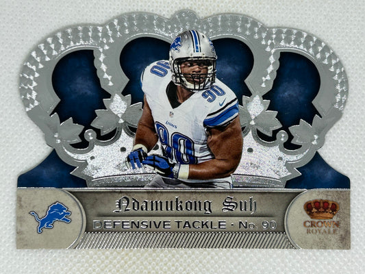2012 Panini Crown Royale #68 Ndamukong Suh Detroit Lions