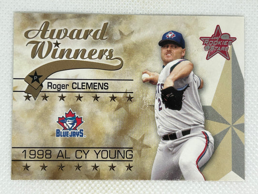 2002 Leaf Rookies & Stars Award Winners Roger Clemens #263 Toronto Blue Jays