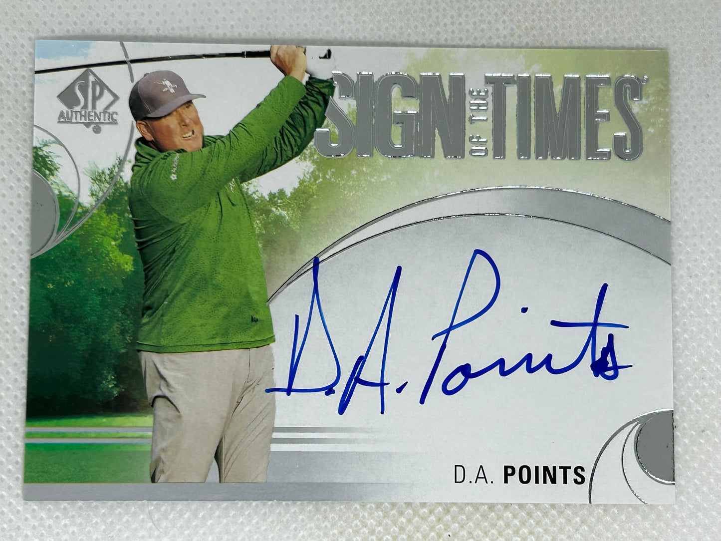 2024 Upper Deck Portfolio Golf Sign of the Times #SOTT-DP D.A. Points Autograph