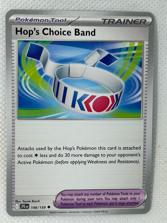 Pokémon Journey Together Common - Hop's Choice Band 148/159