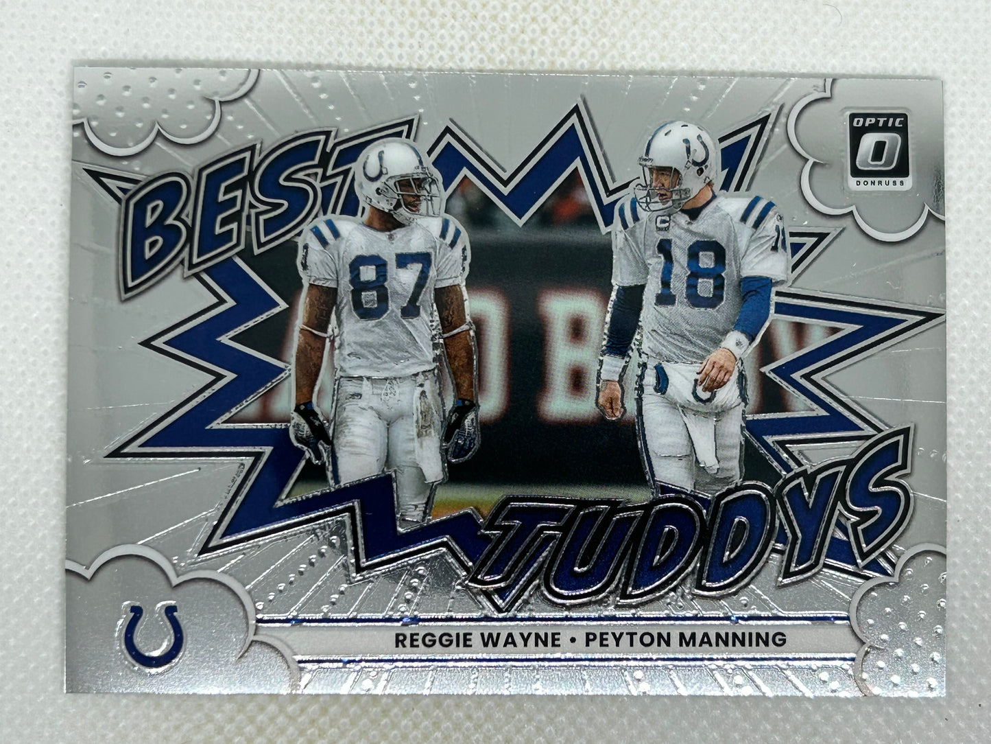 2025 Panini Optic #19 Best Tuddys Peyton Manning Reggie Wayne Indianapolis Colts
