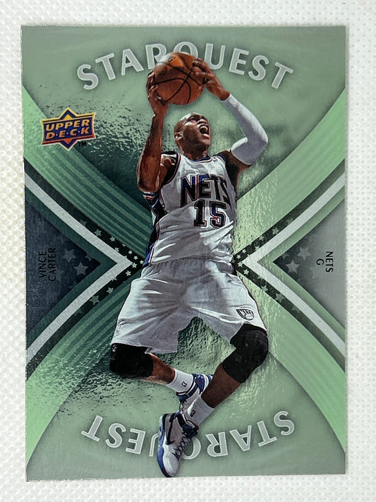 2008-09 Upper Deck StarQuest Common SQ-6 Vince Carter New Jersey Nets