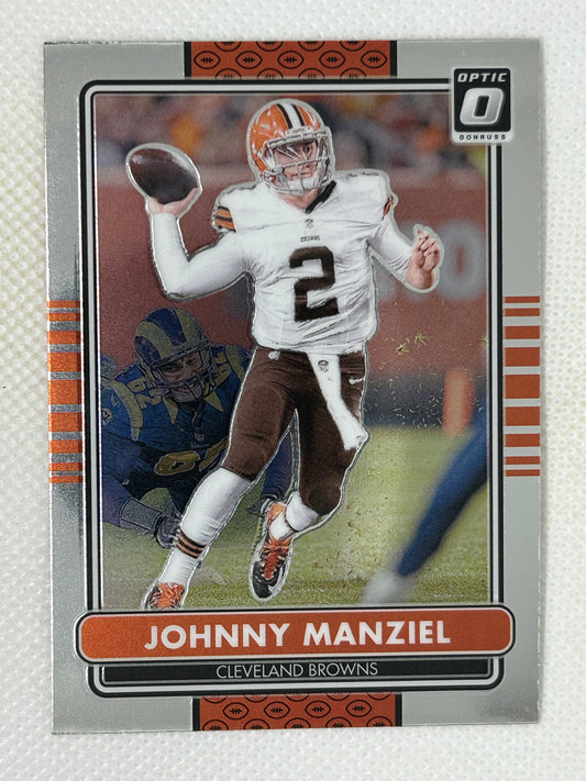 2024 Panini Donruss Optic - 2014 Retro Series Johnny Manziel #24 Cleveland Browns
