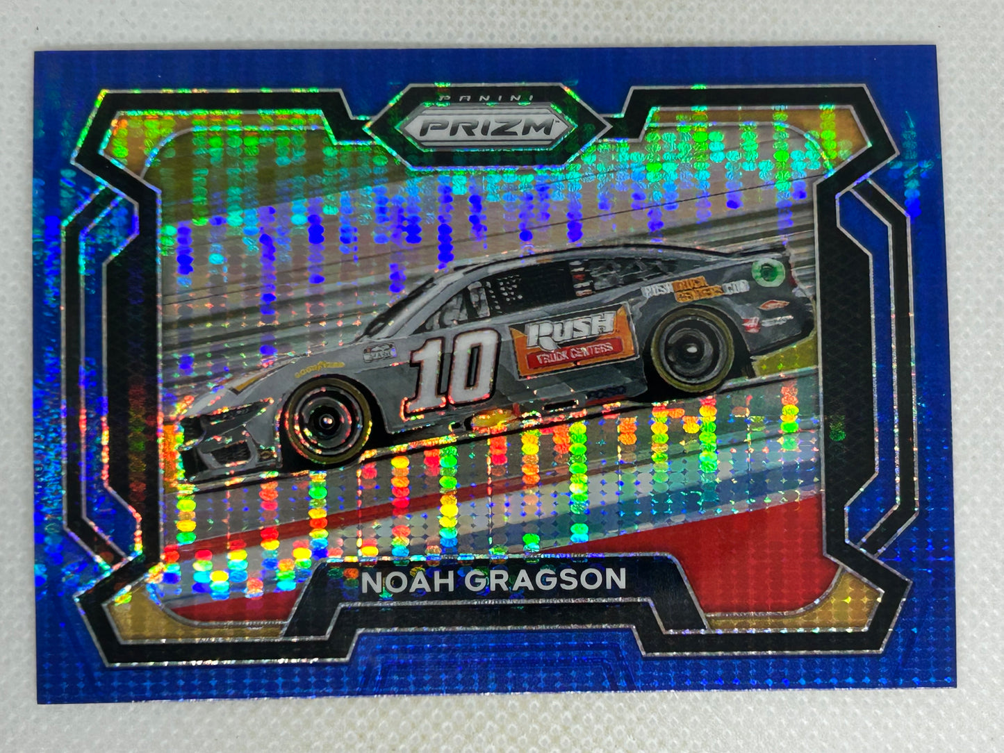 2024 Panini Prizm Nascar Base Rides Noah Gragson #76 Blue Pulsar Prizm /75