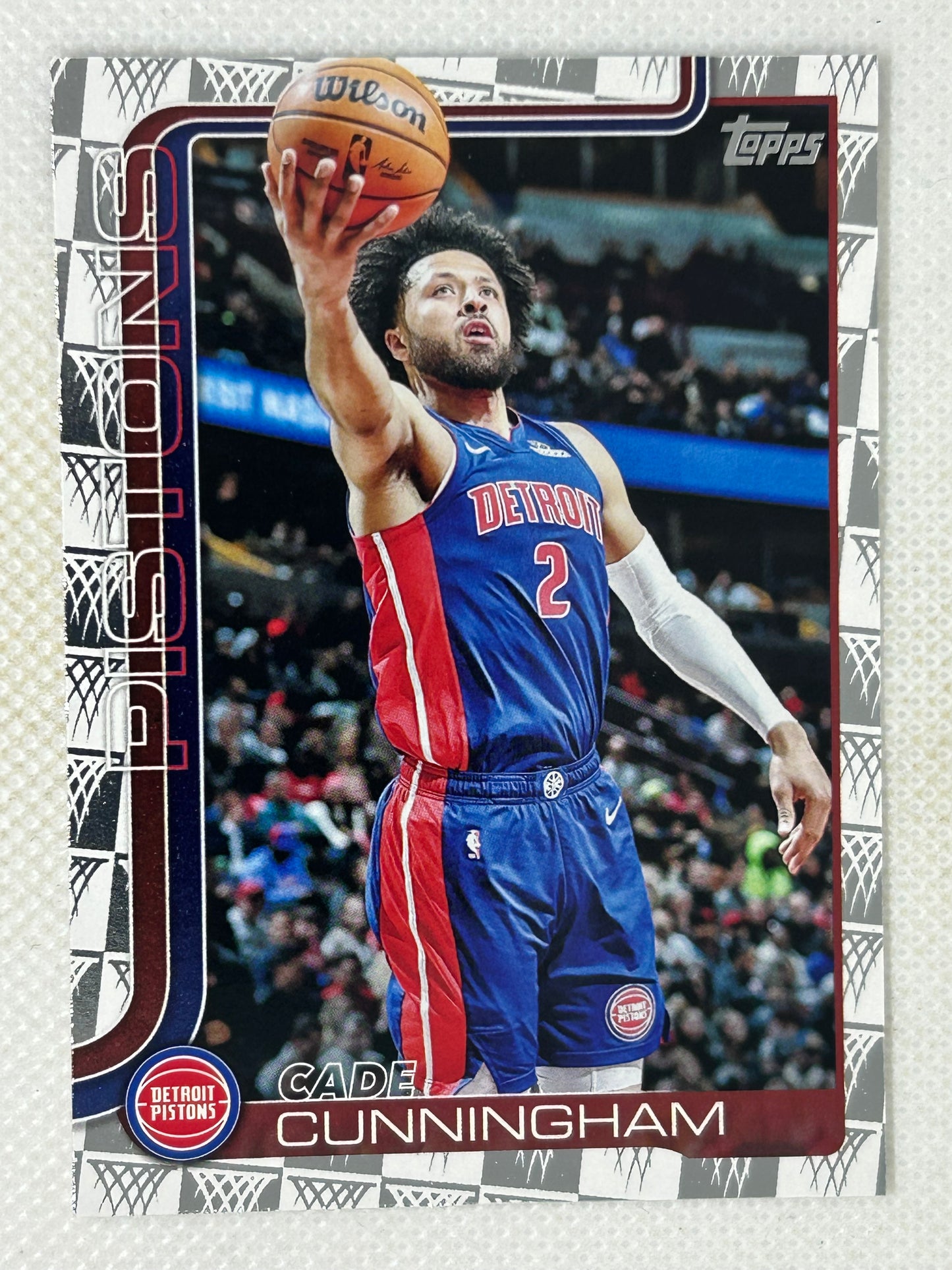 2025-26 Topps Flagship Holofoil Card #40 Cade Cunningham Detroit Pistons