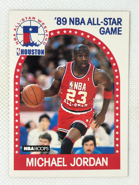 1989-90 NBA Hoops Michael Jordan All-Star Game #21 Chicago Bulls