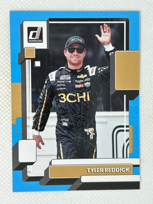 2023 Panini Donruss NASCAR Carolina Blue #54 Tyler Reddick