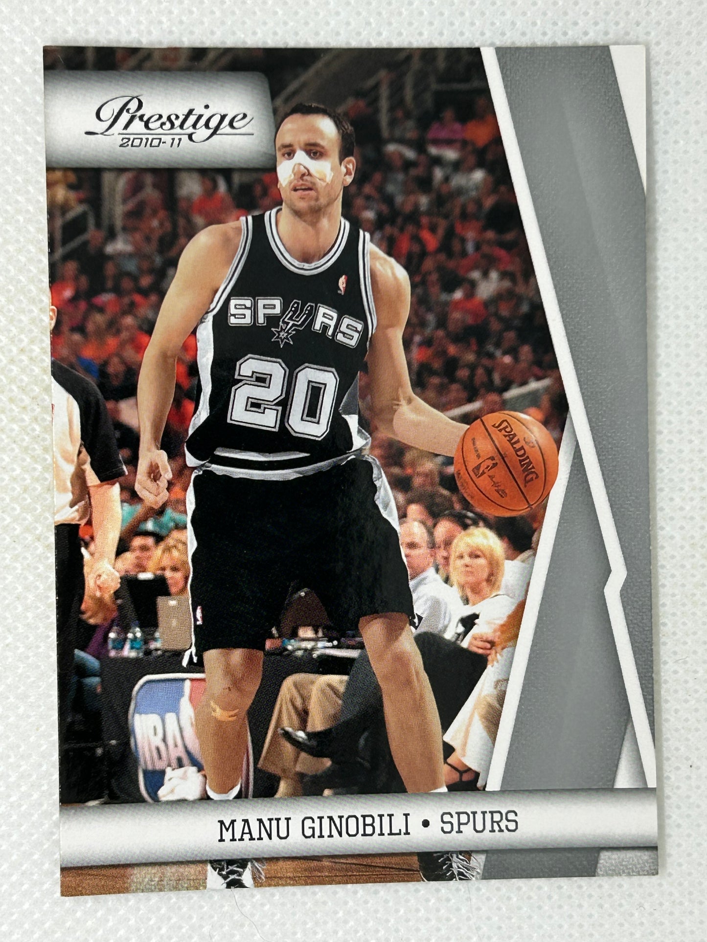 2009-10 Panini Prestige Manu Ginobili #106 San Antonio Spurs
