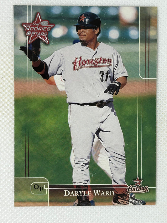 2002 Leaf Rookies & Stars Daryle Ward #172 Houston Astros
