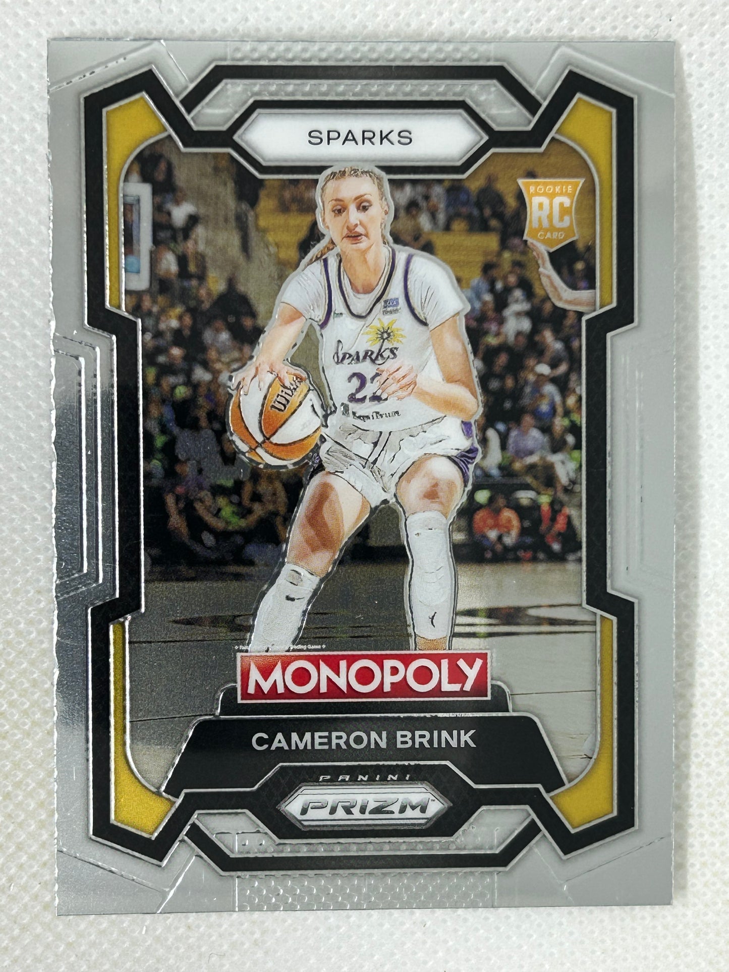 2024 Panini Prizm WNBA Monopoly Rookie Cameron Brink #39 Los Angeles Sparks