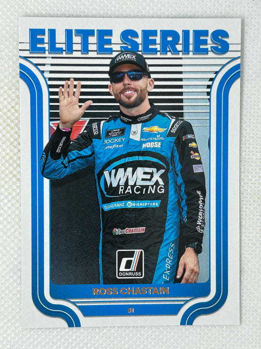 2023 Panini Donruss NASCAR Racing Elite Series #E3 Ross Chastain