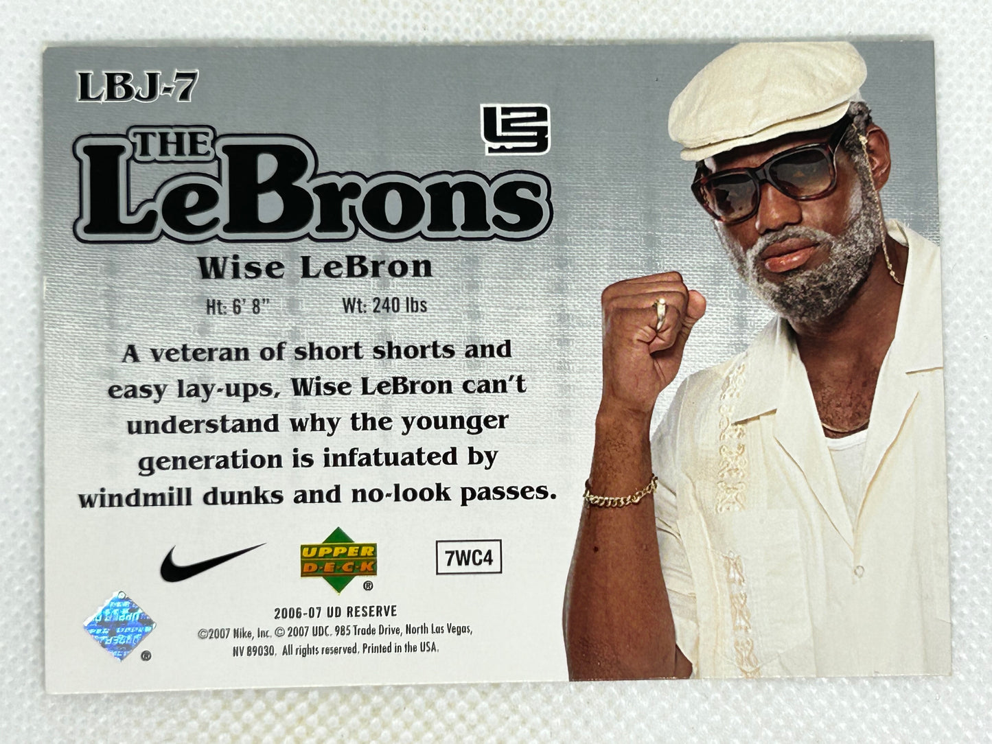 2006-07 Upper Deck UD Reserve The Lebrons LeBron James #LBJ-7 Cleveland Cavaliers