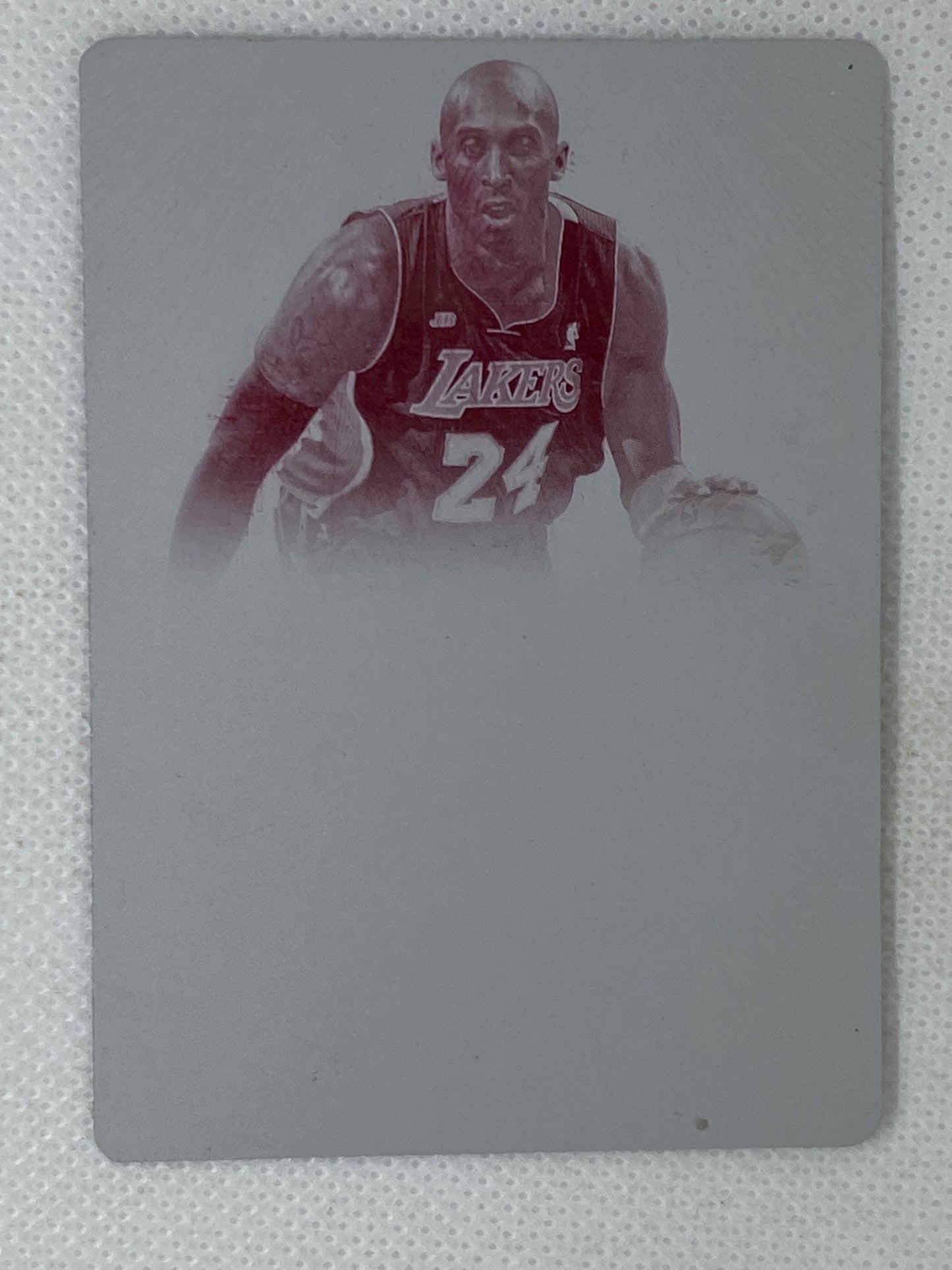 2012-13 Panini Flawless Autograph Magenta Printing Plate 1/1 Kobe Bryant #1 National Treasures