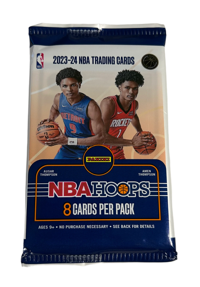 2023-24 Panini NBA Basketball Hoops 8 Card Pack