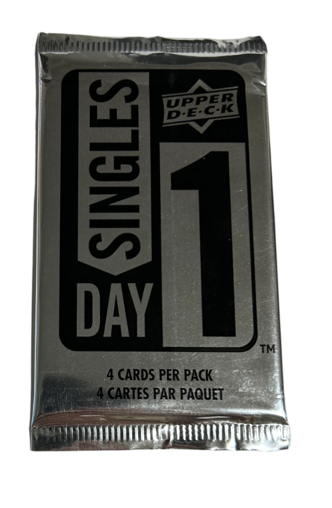 2019-20 Upper Deck Singles Day 1 Hockey Pack