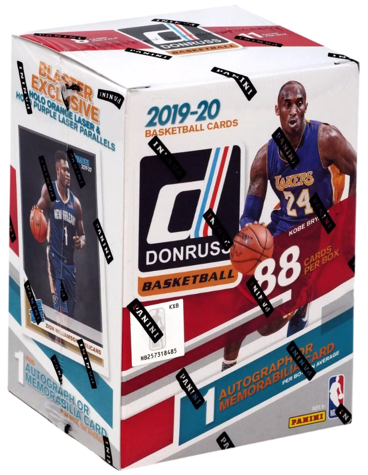 2019-20 Panini Donruss Basketball Blaster Box