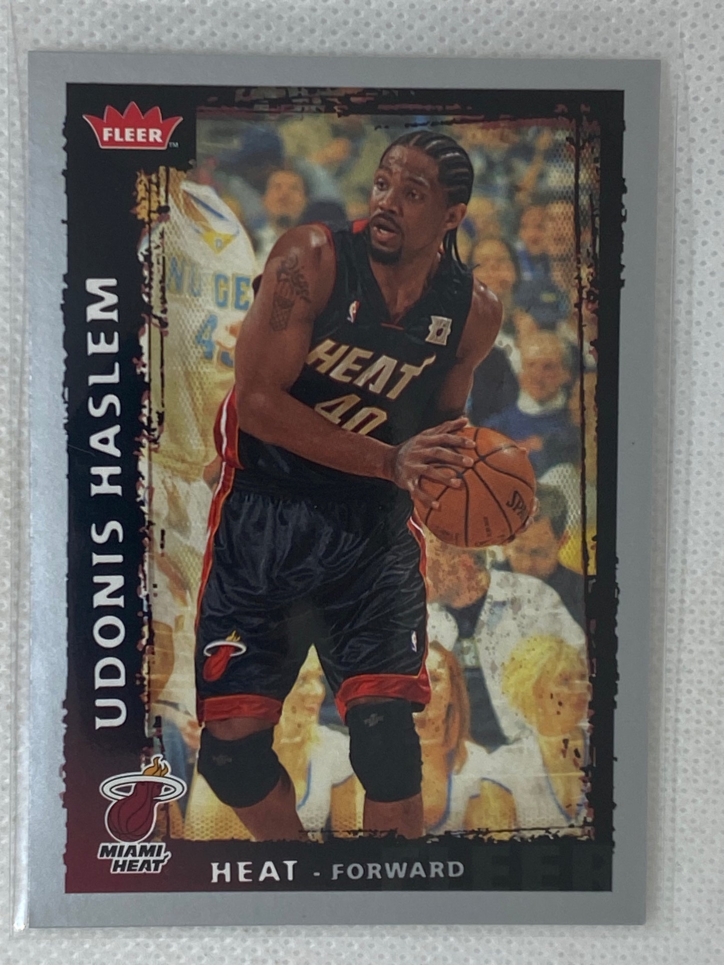 2008-09 Fleer NBA Basketball #99 Udonis Haslem Miami Heat