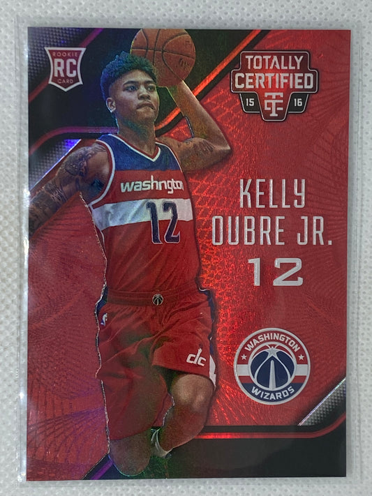 2015 Panini Totally Certified Rookies Mirror Red /149 Kelly Oubre Jr Rookie RC