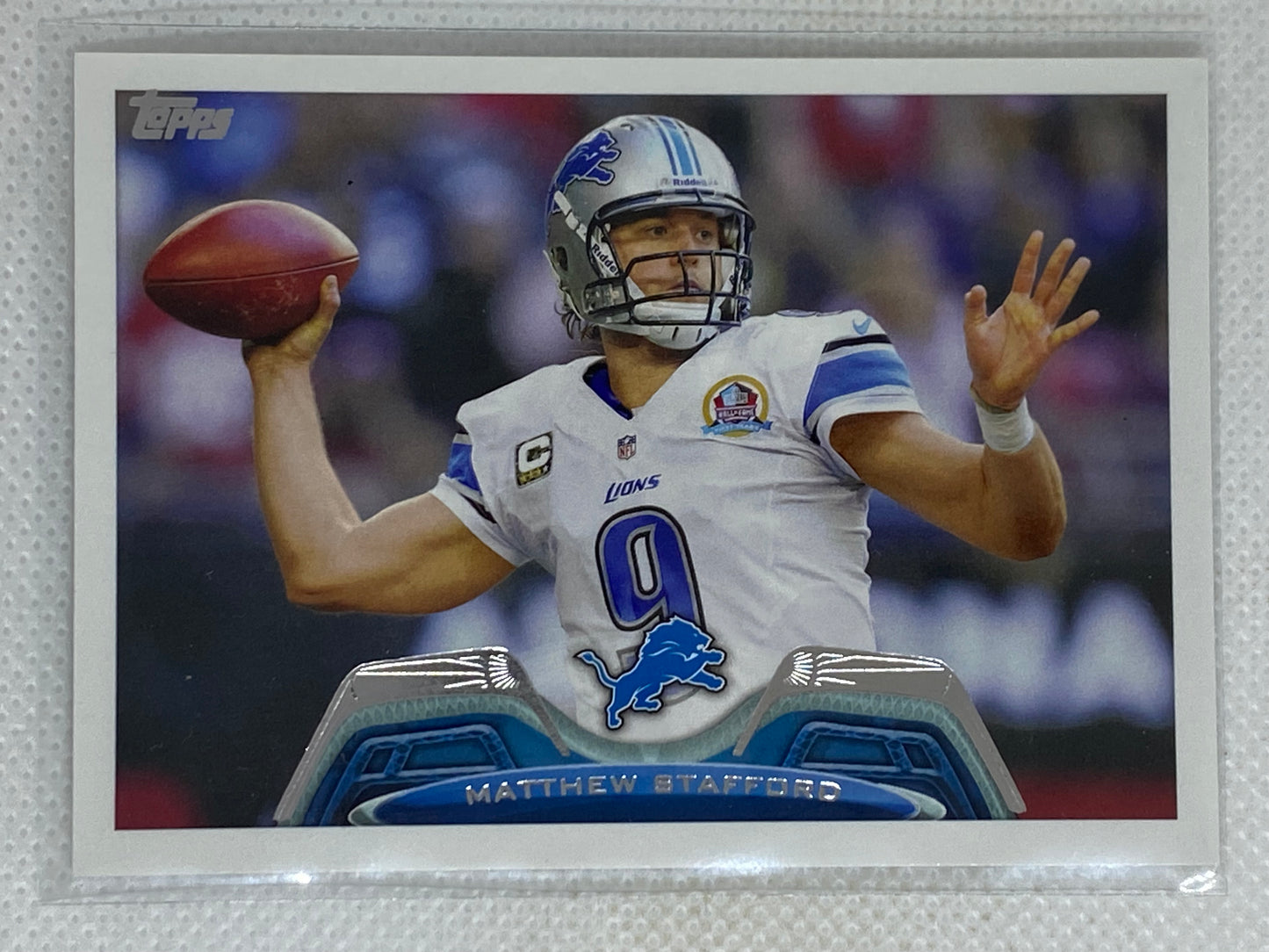 2013 Topps Football Card #268 Matthew Stafford Detroit Lions