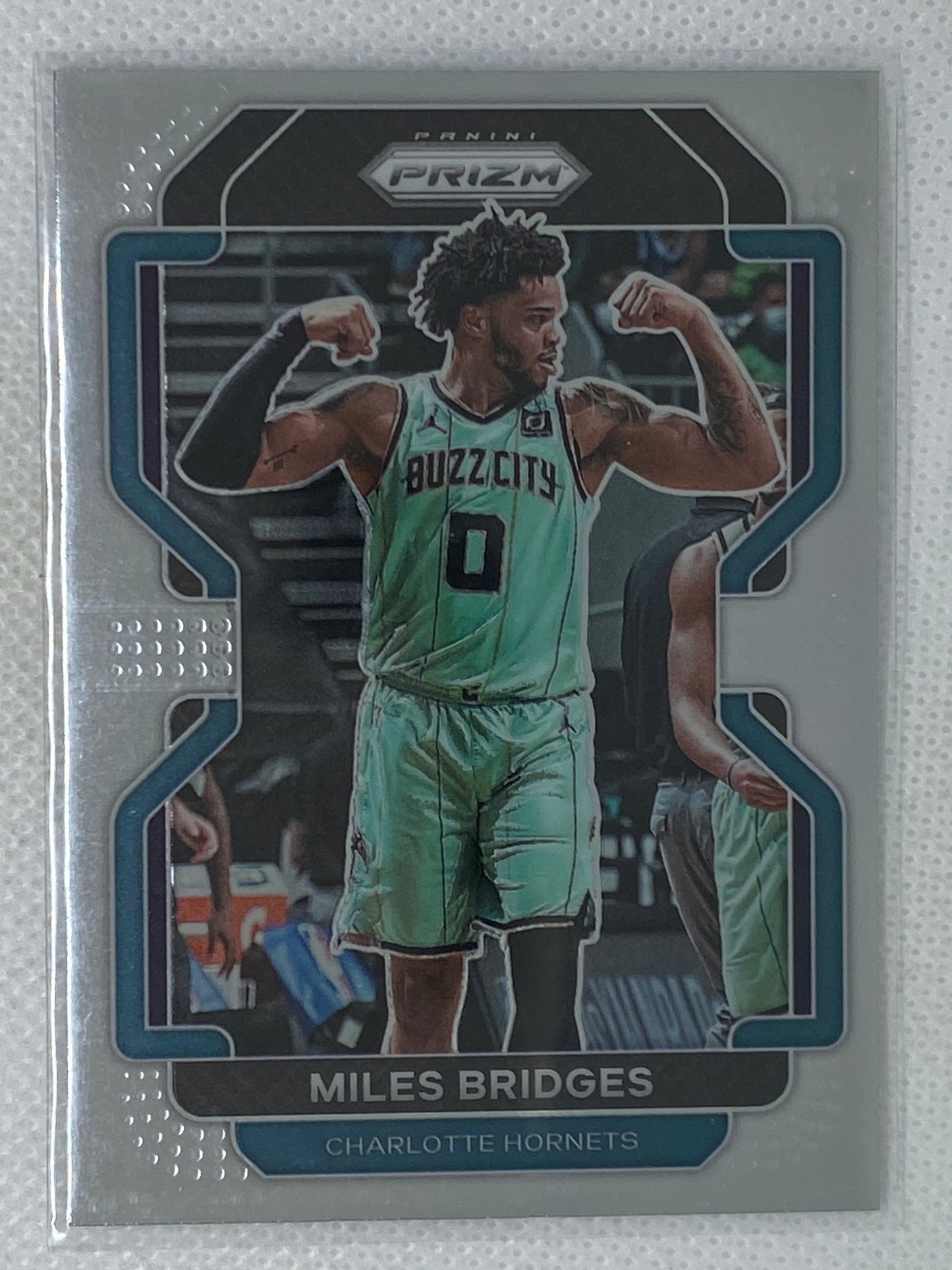 2021-22 Prizm Basketball Miles Bridges #132 Charlotte Hornets